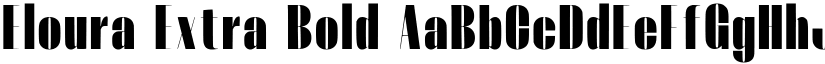 Eloura Extra Bold font