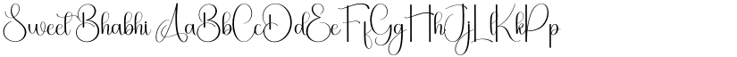 Sweet Bhabhi font