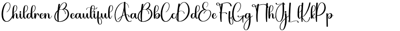 Children Beautiful font