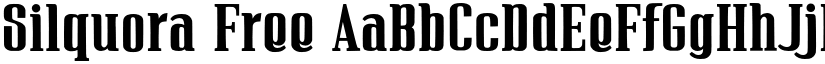 Silquora Free font