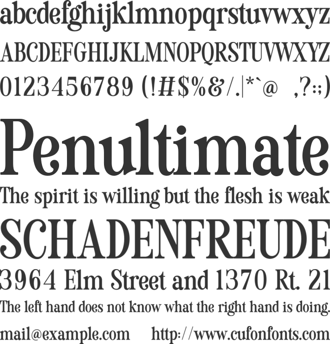 Magic Seventies font preview