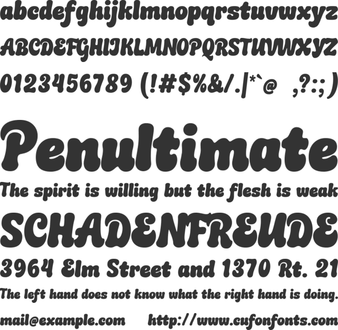 Magic World font preview