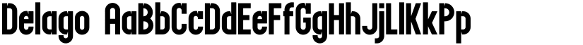 Delago font