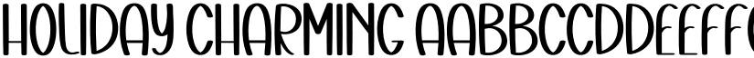 Holiday Charming font