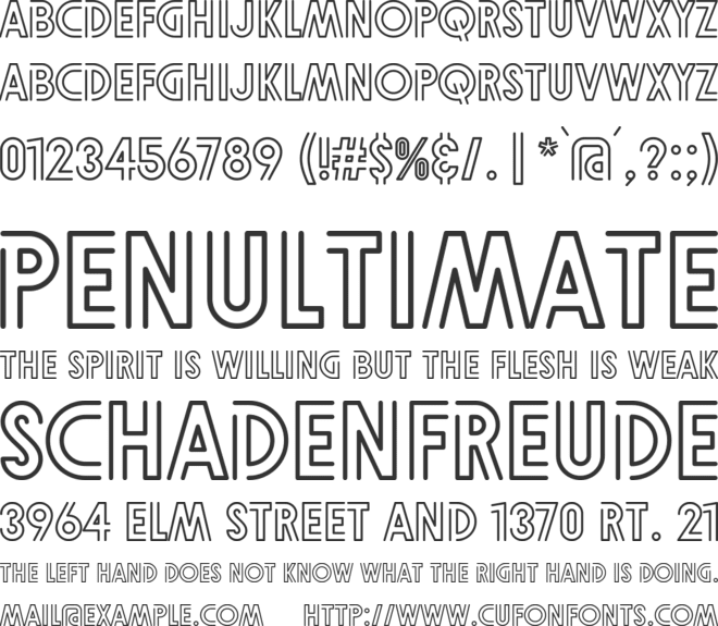 Beach Mood font preview