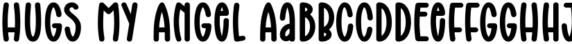Hugs My Angel font
