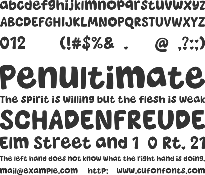 MGF Pinlock Personal Use font preview