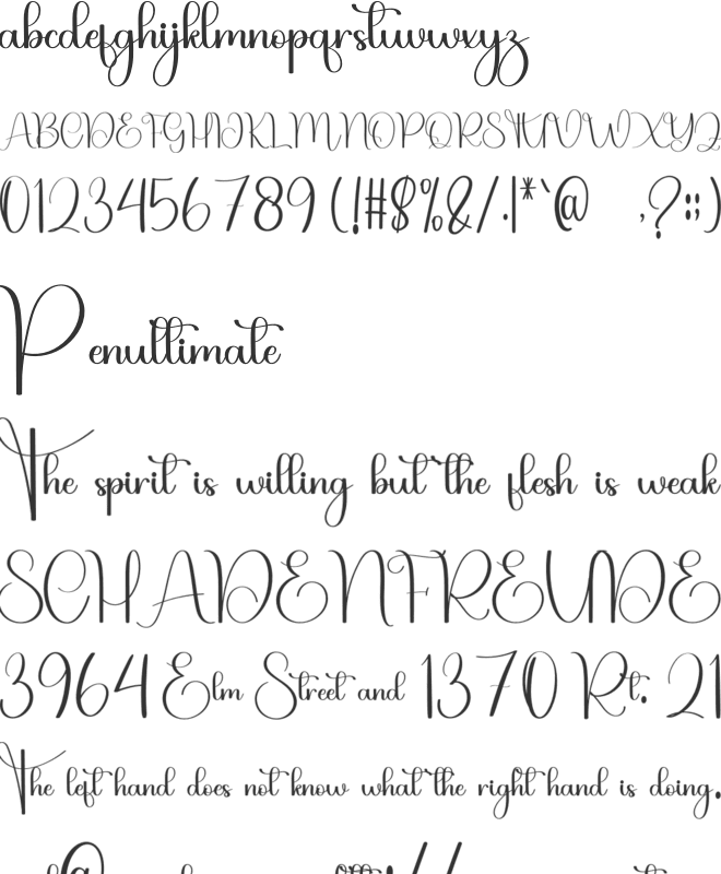 Sweety Baby font preview
