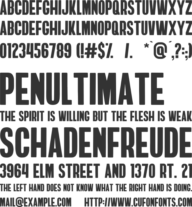 Alberto font preview