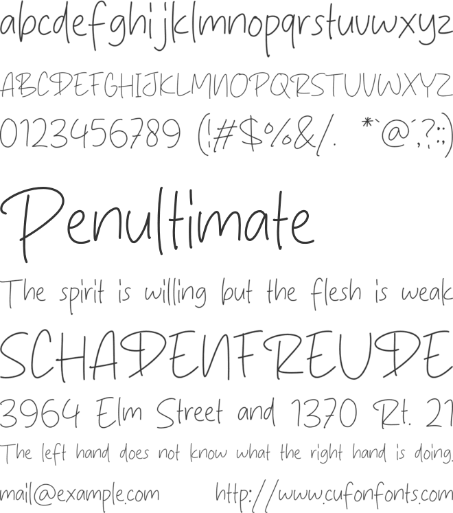 Rocky Modish font preview