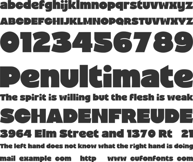 Janeiro font preview