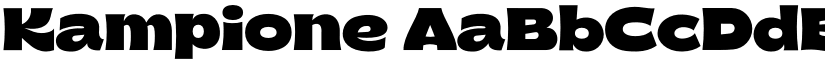 Kampione font download