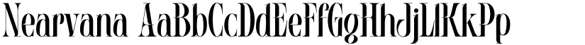 Nearvana font