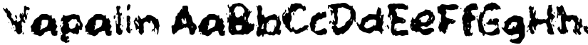 Vapalin font download