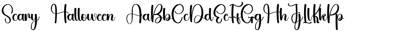 Scary Halloween font