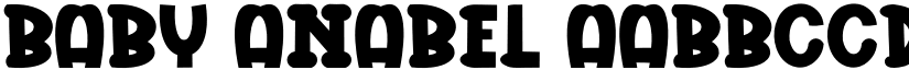 Baby Anabel font