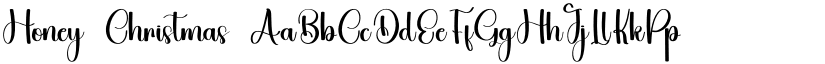 Honey Christmas font