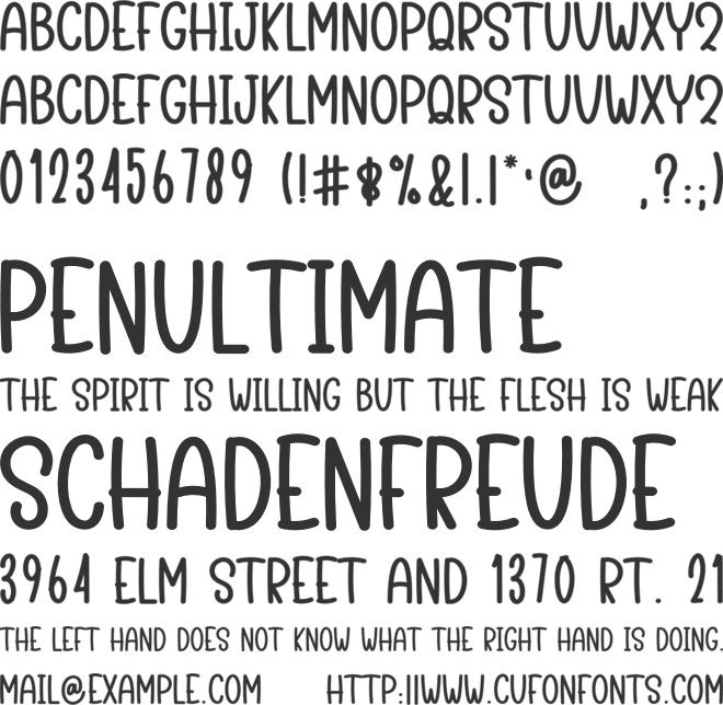 Hallo Autography font preview