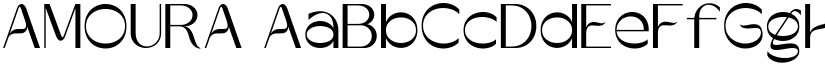 AMOURA font