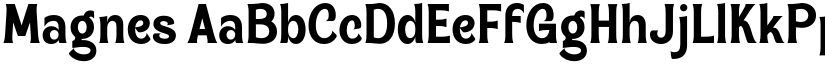 Magnes font