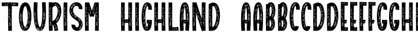 Tourism Highland font