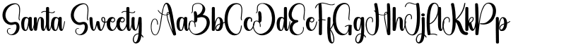 Santa Sweety font