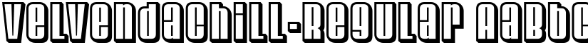 VelvendaChill-Regular font