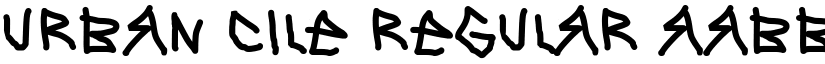 Urban Cile Regular font