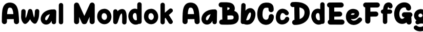 Awal Mondok font