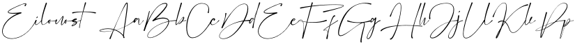 Eilonost font