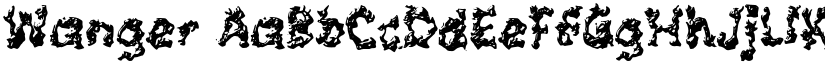 Wanger font