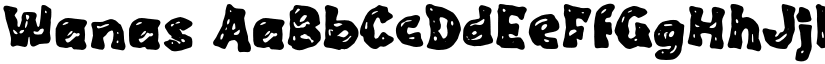 Wanas font