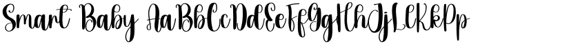 Smart Baby font