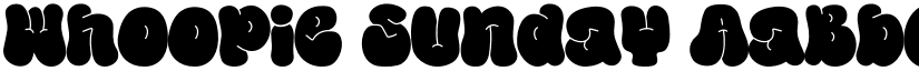 Whoopie Sunday font