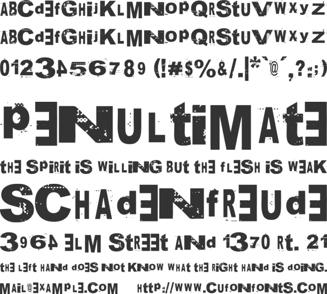 Nancy Spungen Basic font preview