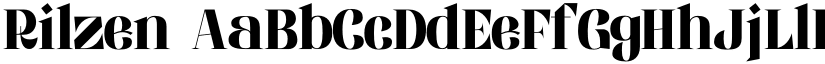Rilzen font
