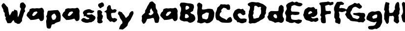 Wapasity font