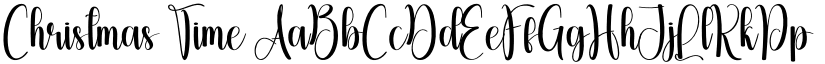 Christmas Time font