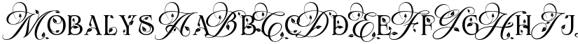Mobalys font