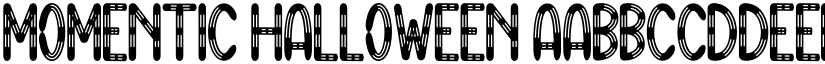 Momentic Halloween font