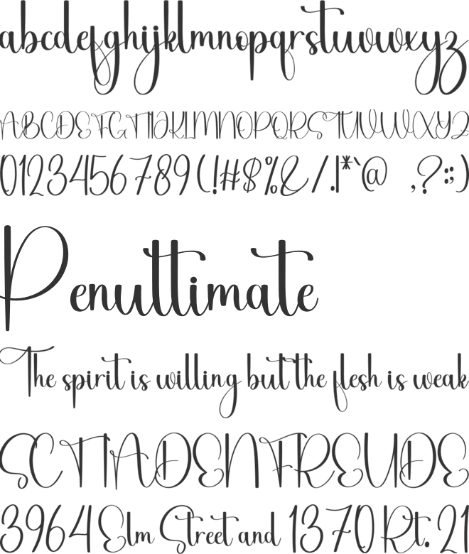 Bobyboy font preview