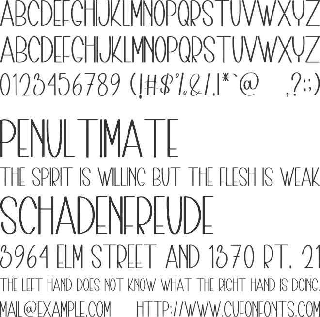 Charming Beautiful font preview