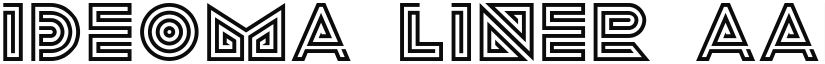 Ideoma Liner font download