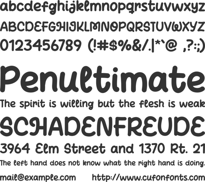 Mate Journal font preview