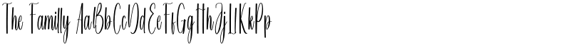 The Familly font