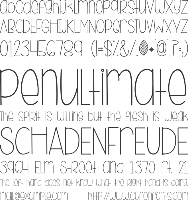 KG Beneath Your Beautiful font preview