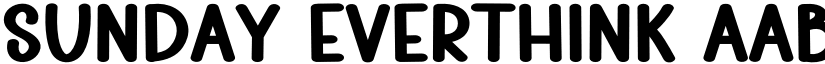 Sunday Everthink font