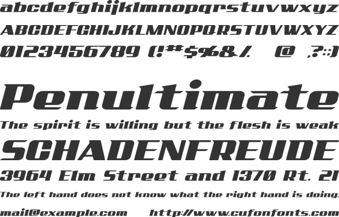 AddCityboy font preview