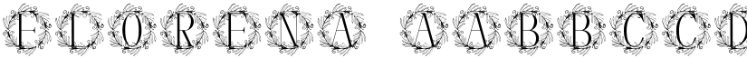 Florena font