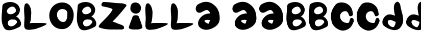 Blobzilla font download